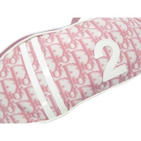Dior Pouch Nylon Pink Waist Trotter - Picture 1 of 8